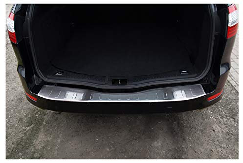tuning-art L133 Edelstahl Ladekantenschutz passend für Ford Mondeo 4 Kombi -2014