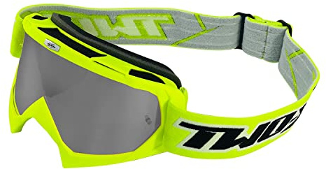 TWO-X Cross-Brille - Motocross-Brille - Kratzfeste Motorrad-Brille - Enduro & Downhill - Modell Race