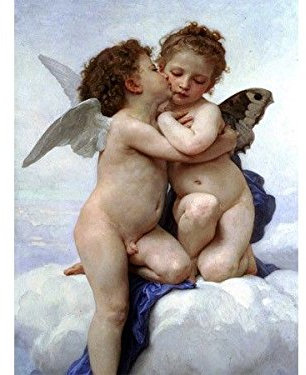 Puzzle Ricordi Kunst The pirst Kiss 1000 Teile