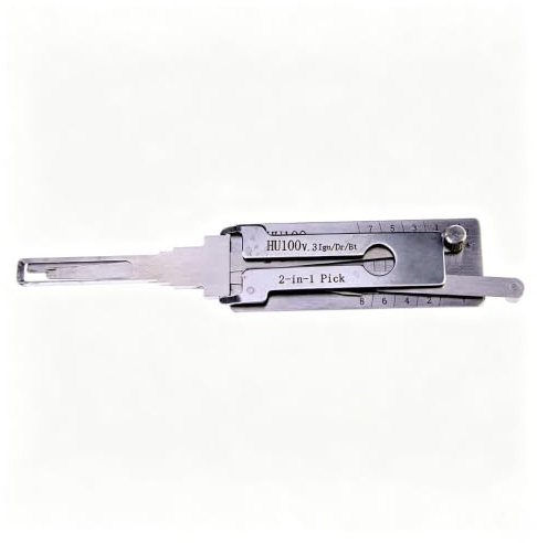 TPM Go HU100 2-in-1 Pick,Car Key Reader,Lock Pick Decoder for Auto