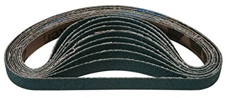 Connect 32262 Abracs File Belts 20mm x 520mm 80g Zirconium 10pc