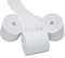 coreless - 50 Thermorollen 58mm x 65mm x 12mm ohne Plastikkern - Rolle aus Thermopapier