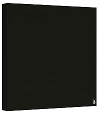 Addictive Sound Panneau Acoustique Mural Premium 50x50x6 cm - Absorbeur Acoustique Avec Tissu Acoustique 275 g/m2 - Panneaux Acoustiques - Plaque Acoustique - Decoration Murale - Noir
