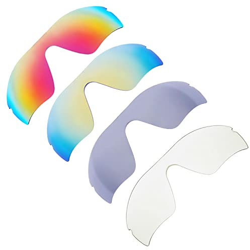 TERYDANBLE Lentes de repuesto para Oakley Radar Path con Rojo/24K Dorado/Plata/Fotocromático color