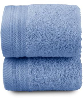 Top Towel - Premium - Grandes Serviettes de Bain - Serviettes de Bain - 2 Serviettes pour Le Visage ou Le Bidet - 30x50 cm - 100% Coton - 600 Grammes - Lavande