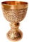Verre à vin médiéval vintage Lord's en laiton massif avec calice royal - Cadeau d'anniversaire, Noël, mariage, cérémonie (calice de seigneur)