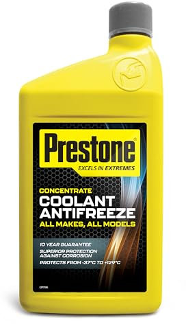 PRESTONE PAFR0042B Coolant Antifreeze for All Vehicles 10-year 300,000 miles Corrosion Protection, Concentrate, 1 Litre