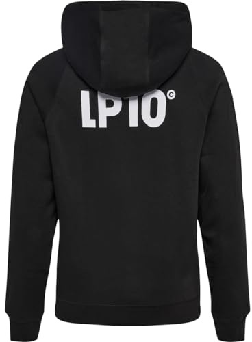 hummel - LP10 Cotton, Hoodie (DE/NL/SE/PL, Alphanumerisch, S, Regular, Regular, Schwarz)