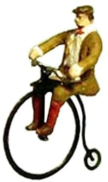 modellbahn-exklusiv Hochrad, Bausatz für 2 Stück, Spur Z, 1:220