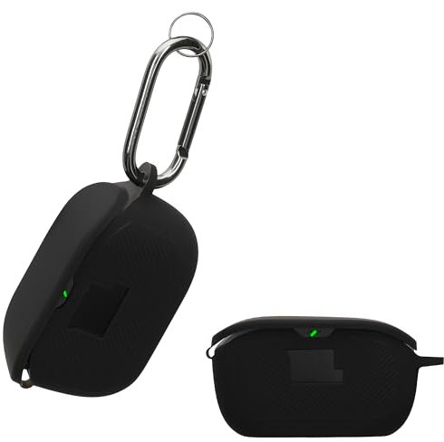 kwmobile Hülle kompatibel mit JBL Vibe Buds Hülle - Kopfhörer Case - TPU Silikon Cover - Schutzhülle in Schwarz