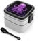Cute Octopus Bicycles Lunch Box Reusable Bento Box Portable Meal Prep Containers for Women Men