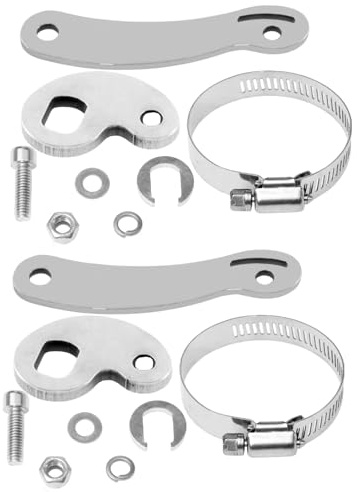 EVRBUL 2 Sets Universal Torque Arm Conversion Kit Compatible with E-Bike Front or Rear Hub Motor Installations,Electric Bicycle Maintenance Tool