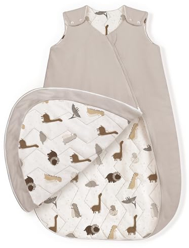 lulumoon Baby Schlafsack für 3-9 Monate: 2,5 TOG Warme Winterschlafsack 70cm - Baumwolle und Elasthan 100% Polyesterfaserfüllung - Babyschlafsack 62/68
