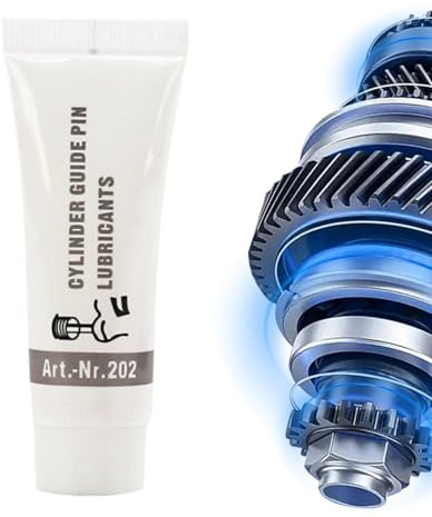 Bremssattel-Führungsbolzenfett - Wartungsfett, Spezialfett für Hohe Temperaturen, 10 g, Bremsbelagfett für Zylinderführungsbolzen, Fahrradlager, Radbremsen, Anhänger, Garagentore, Funkenstreck