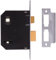 Union Locks 2294 Mortice Bathroom Lock 76mm - Chrome Finish (Visi Pack)