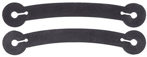 Tough1 Curved Spur Tie Downs - Black - Small/Medium
