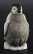 US Dekofigur Baby-Pinguin, stehend, 12 cm, Grau und Weiß