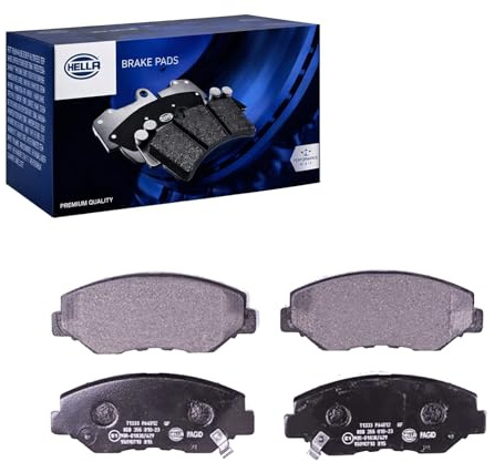 HELLA 8DB 355 010-231 Bremsbeläge - mit akustischer Verschleißwarnung | Kompatibel mit: HONDA ACCORD VII, ACCORD VII Tourer, CIVIC X Schrägheck, CIVIC X Stufenheck, CR-V II, ELEMENT, PILOT