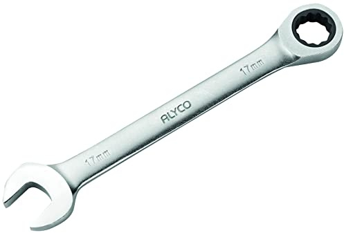 Alyco Orange (HR) - Llave combinada carraca, 17 mm - 170257