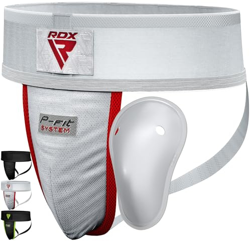 RDX Boxen Tiefschutz anatomisch Jock Slip Gehäuseschalen Schutz Sport MMA Kampf XL