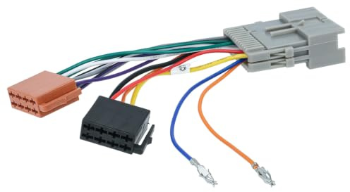 vhbw Autoradio ISO Adapter kompatibel mit Chevrolet Corvette 2005 | 2010