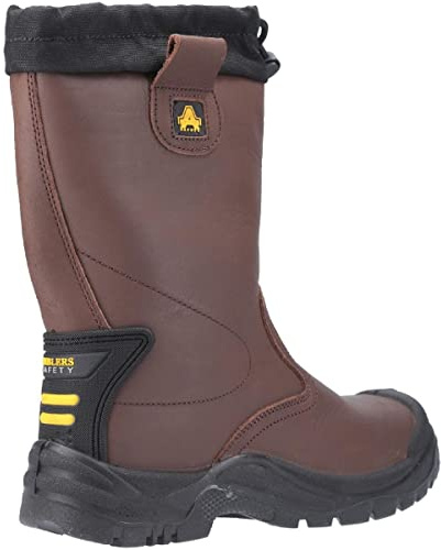 Amblers Safety Unisex FS245 Antistatic Pull On Safety Rigger Boot/Riggers Safety, Brown