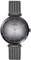 Dugena Damen-Armbanduhr Lissa, Quarz, Edelstahlgehäuse, Saphirglas, Milanaise-Edelstahlarmband, Schiebeverschluß, 3 bar (schwarz)