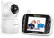 HelloBaby Monitor mit Kamera und Audio, IPS-Bildschirm LCD-Display Video-Baby-Monitor Keine WiFi Infrarot-Nachtsicht, Temperatur, 8 Sprachen, Lullaby, Zwei-Wege-Audio-und VOX-Modu (HB66pro) 720p
