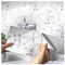 Adesivi per piastrelle di marmo per bagno cucina nuovo PVC impermeabile a prova di olio DLY bastone autoadesivo Blacksplash piastrelle adesivi 30 x 16 pollici (30x15cm(12x6) - 32PCS, DLS038)