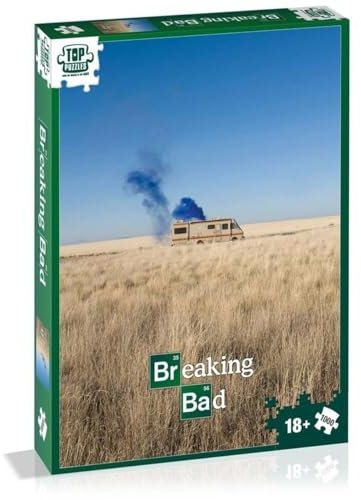 Winning Moves WM01871-ML1-6 Walter White Puzzle Breaking Bad Let's Cook 1000 Teile