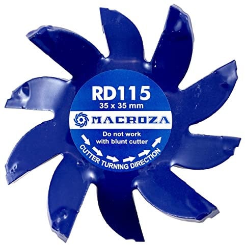 MACROZA Fresa RD115, 35mm x 35mm, para rozadora de pared MACROZA