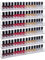 Justsoso 6 Stück/Set Acryl-Nagellack-Rack, Wandmontage, Lippenstift, ätherisches Öl, Flaschenhalter, Organizer, Nagellack-Display-Ständer, Regal zur Aufbewahrung