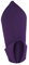 Weavric 12er-Set Stoffserviette, 51x51 cm, Waschbar, Knitterfrei, Wiederverwendbar, Violett, Tischservietten mit Gesäumtem Rand, Für Hochzeit, Party, Hotel, Restaurant