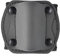 COP 9282 Halter für Funkgeräte (FuG) & RSG mit Clip, 360 Grad drehbar/schwarz, 50 mm Gürtelschlaufe abnehmbar