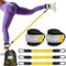 WOQQW Resistance Bands Set for Women, Ankle Weights Bands with Cuffs, Glutes Workout Equipment, Ankle Bands for Working Out, Butt Exercise Equipment for Legs and Glutes
