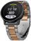Hiseus Kompatibel mit Suunto 9 Peak / 5 Peak Armband, Edelstahl Metall Ersatzarmband Kompatibel mit Suunto 9 Peak Pro/Vertical (Silber/Roségold)