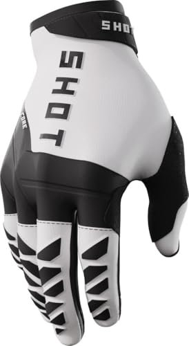 SHOT RACE GEAR Handschuhe Core White 09