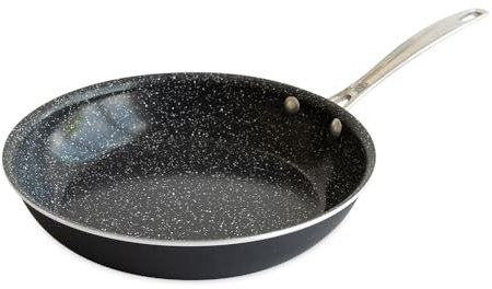Nordic Ware Basalt Aluminum Saute Skillet, 10-Inch, Ceramic Coating