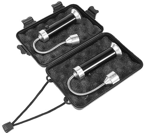 Yheonver 2 Stueck Barbecue Grill Licht Magnetische 360 Grad Einstellbar BBQ Licht Witterungsbestaendig Outdoor Grill Lichter BBQ Zubehoer Werkzeuge Set