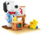 BlueBrixx Pro 107377 – Snoopy und Woodstock in der Schule (Diamond Blocks) aus Klemmbausteinen mit 447 Bauelementen