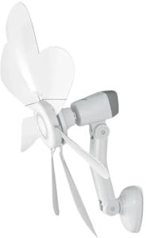 Ventilador Multifuncional, súper silencioso y potente ventilador de pared de mesa de 6 hélices