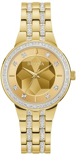 Bulova Women Analogue Quartz Watch Phantom