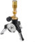 LVYXON Bunsen Burner, torcia a gas portatile, luce da laboratorio, fornello da campeggio, in ottone, attrezzatura da cucina all'aperto
