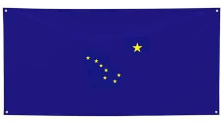 Alaska State Flagge, vielseitiges Party-Banner, beste Banner für Veranstaltungen, für Geburtstagsparty-Dekorationen