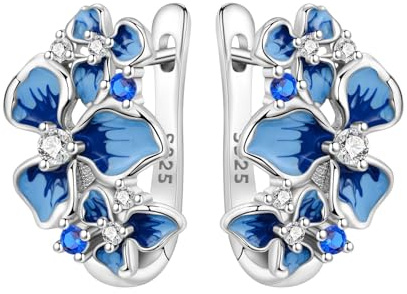 CYMYSS Ohrringe Silber 925 Creolen Silber 925 Silber Ohrringe Damen 925 Kleine Creolen Silber 925 Sterling Silber Ohrringe Hoop Earrings Earrings For Women