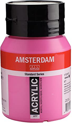 Amsterdam Standard Series Acrylfarbe Flasche 500 ml Permanentrotviolett Hell 577 (17725772)