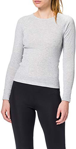 CMP - Damen-Sweatshirt, Grau Mel., L