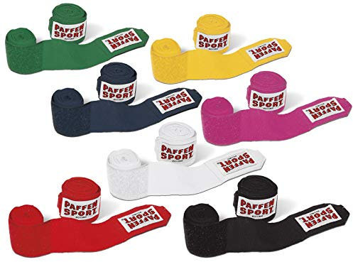 PAFFEN SPORT «Allround» Boxbandagen nach AIBA-/DBV-Norm – 3,5 m – schwarz