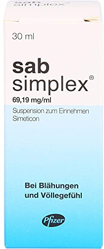 sab simplex Suspension bei Blähungen und Völlegefühl, 30 ml Lösung