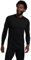 Mountain Warehouse Talus Mens Thermal Baselayer Top - Quick Drying Jumper, Easy Care, Long Sleeves, Sweater, Breathable, Lightweight & High Wicking Black L